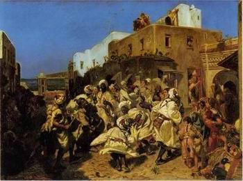  Arab or Arabic people and life. Orientalism oil paintings 103
